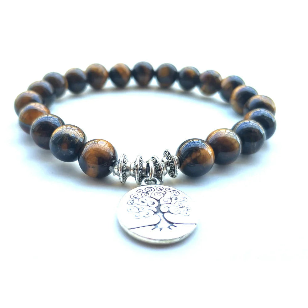 Lucky Tree OM Letter Pendant UFO Spacer